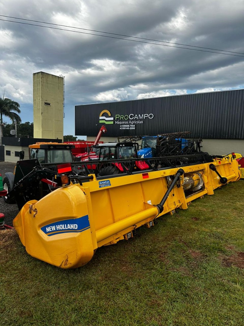 COLHEITADEIRA NEW HOLLAND TC 5.90 ANO 2021 COMPLATAFORMA DE CORTE 30 PÉS CARACOL