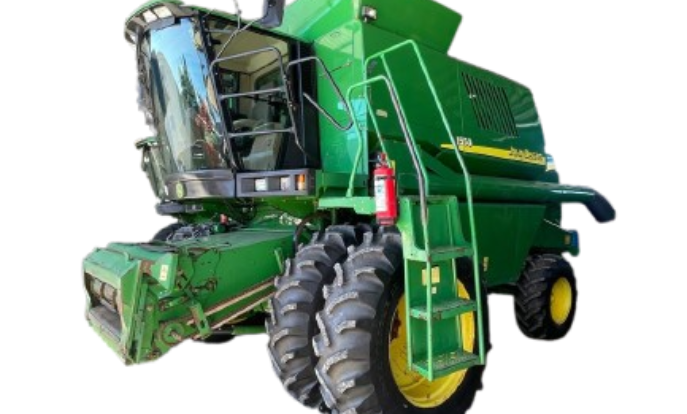 COLHEITADEIRA JOHN DEERE 1550 FILIPADA 25 PÉS ANO 2007