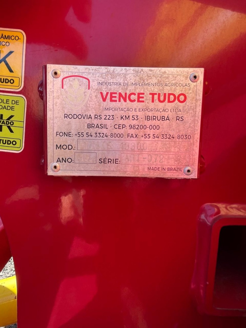 PLANTADEIRA VENCE TUDO TIGER FLEX 13300 13X45