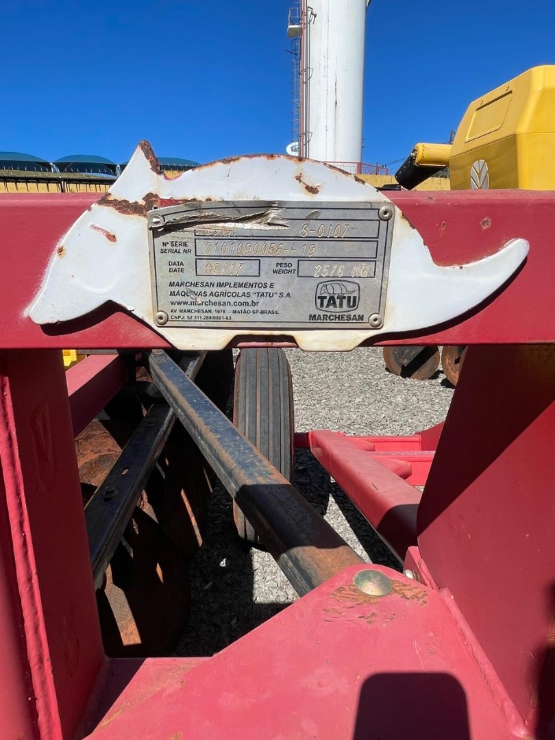 TERRACEADOR TATU 22 DISCOS 2017