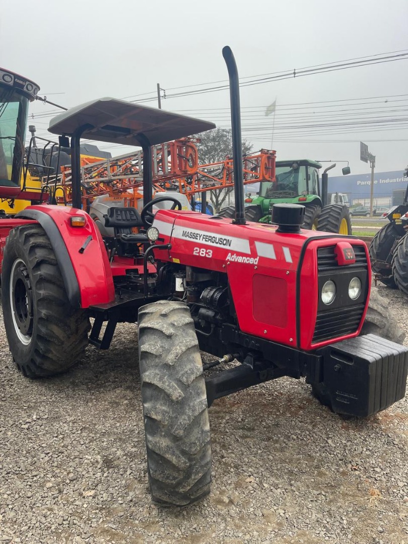 TRATOR MASSEY FERGUSSON 283 4X4 ANO 2008